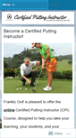 Mobile Screenshot of certifiedputtinginstructor.com